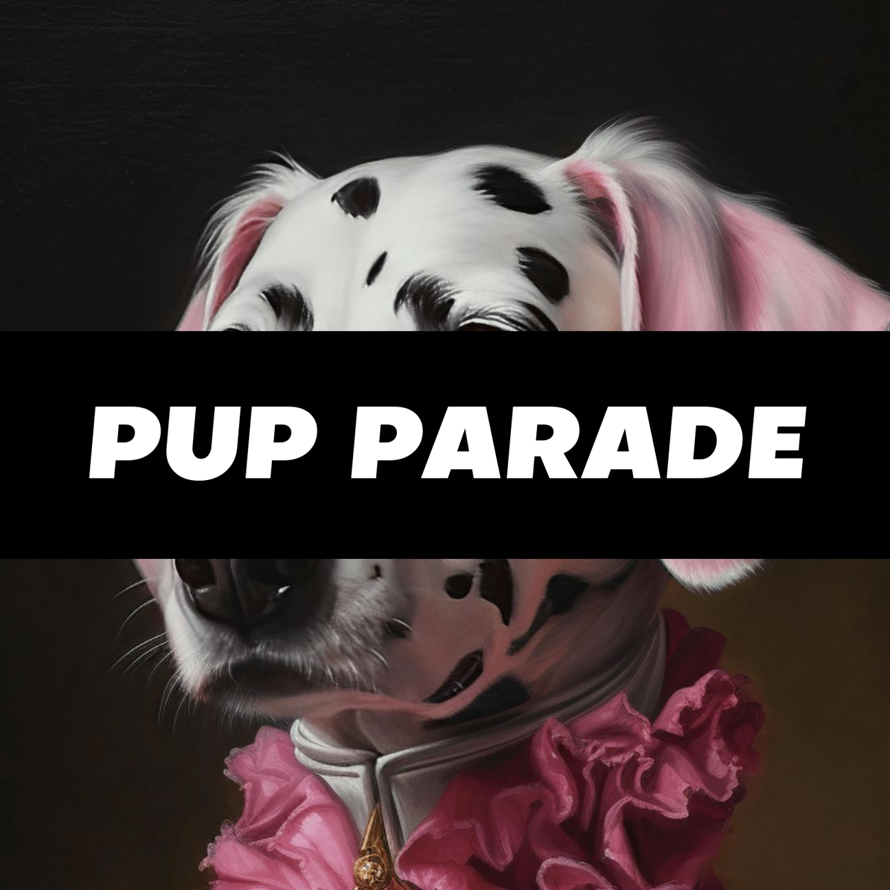 The Pup Parade (the canine pink parade)