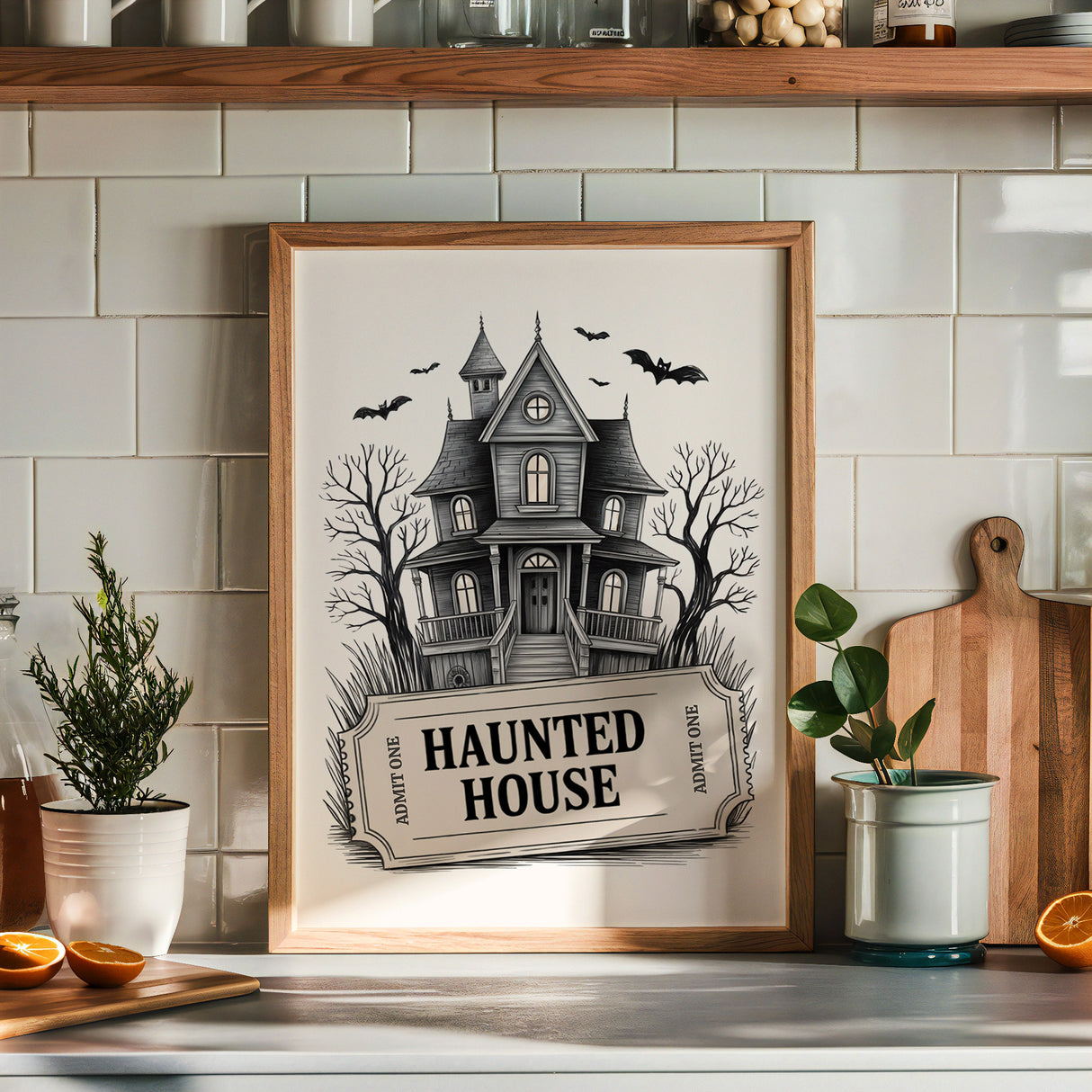 Haunted House Illustrated