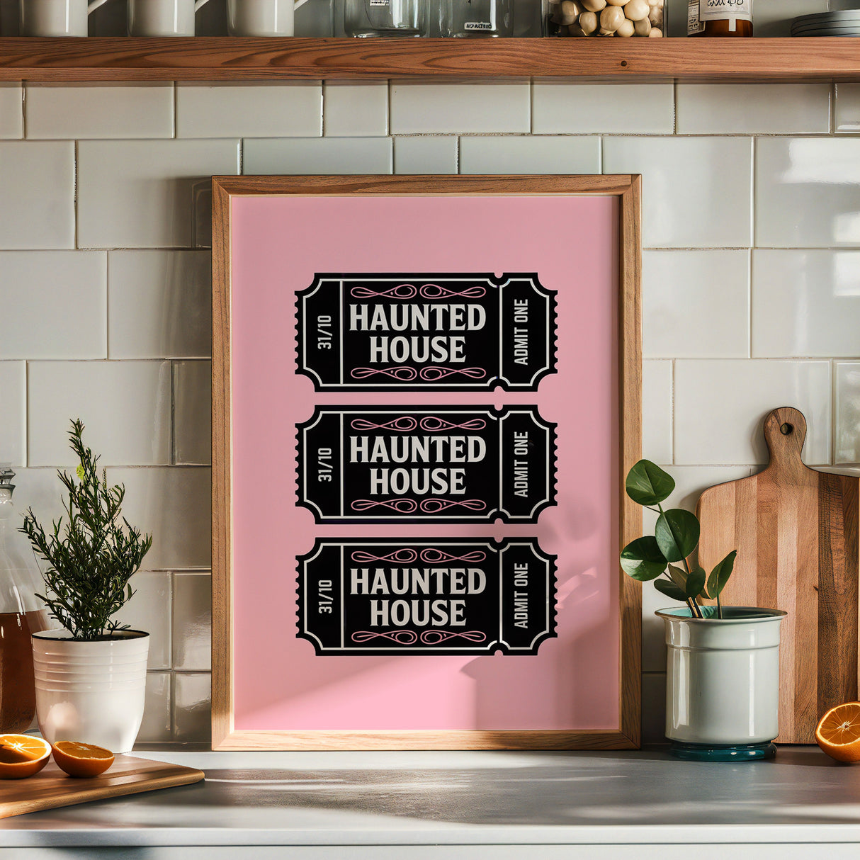 Pink Haunted House Tix