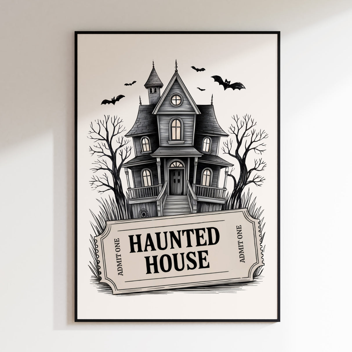 Haunted House Illustrated