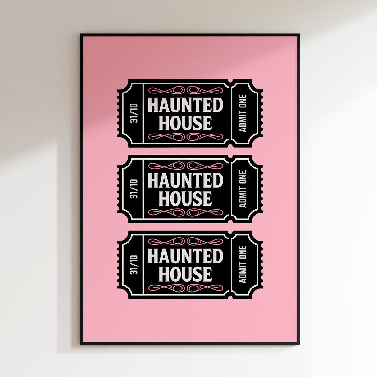 Pink Haunted House Tix