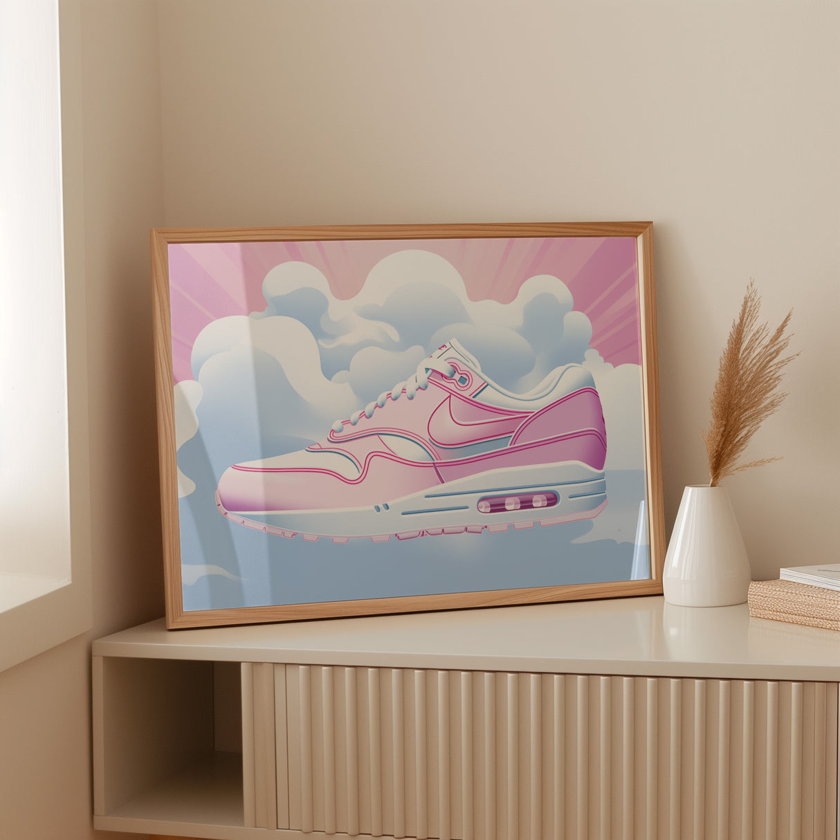 Soft Pink Horizon