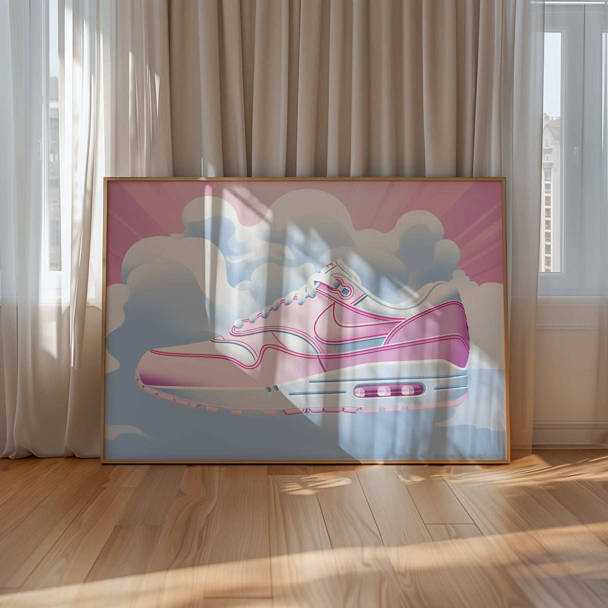 Soft Pink Horizon