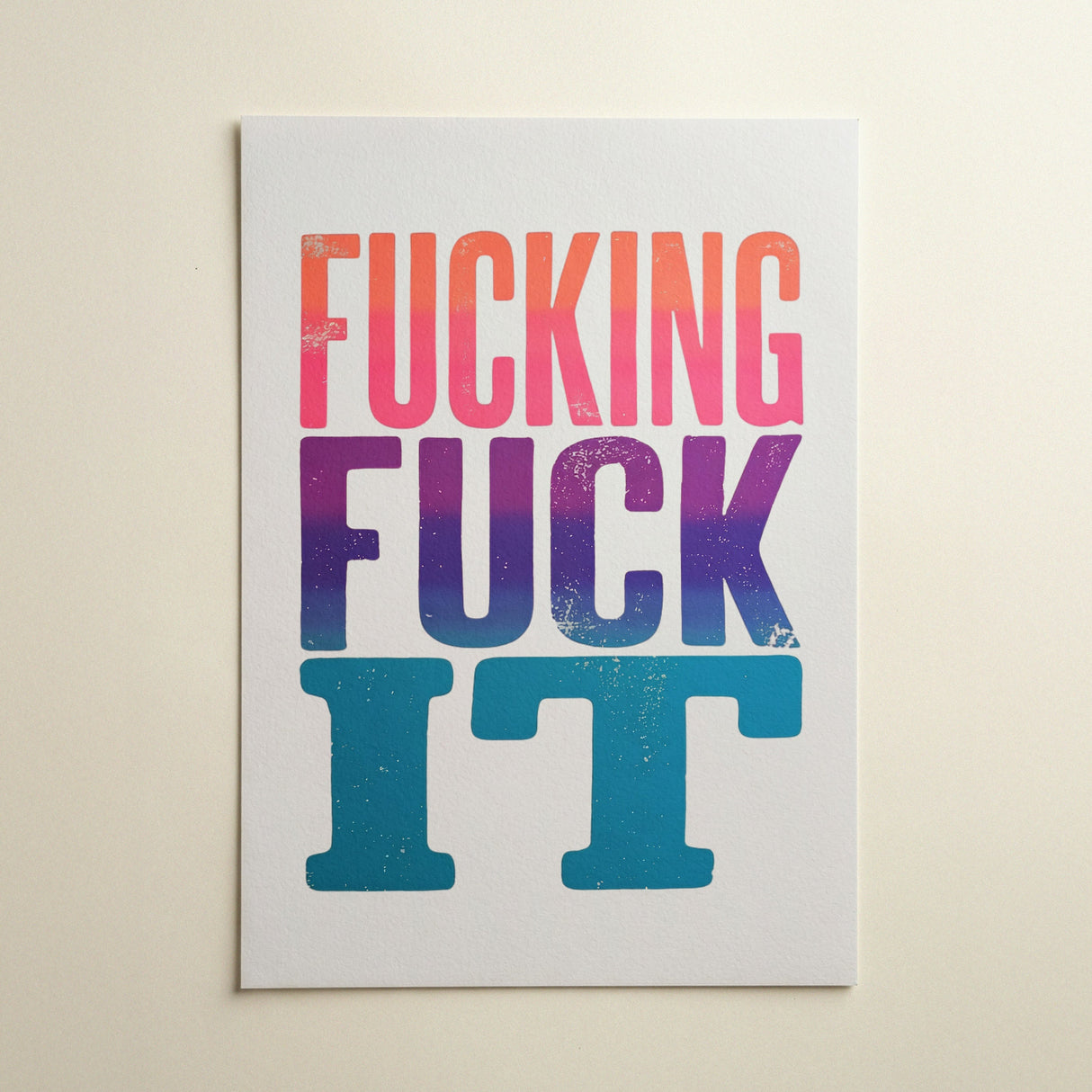 Fck It