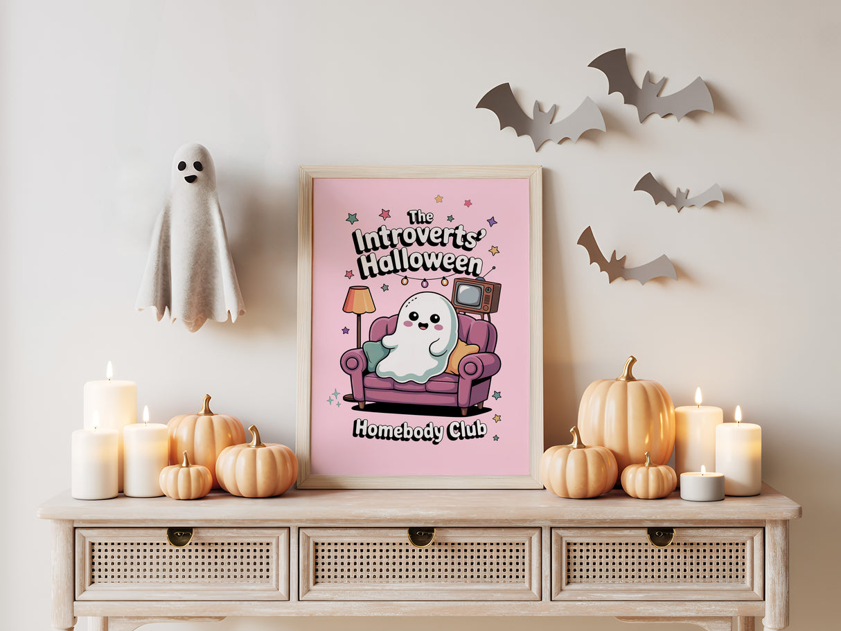 Pink Homebody Portrait