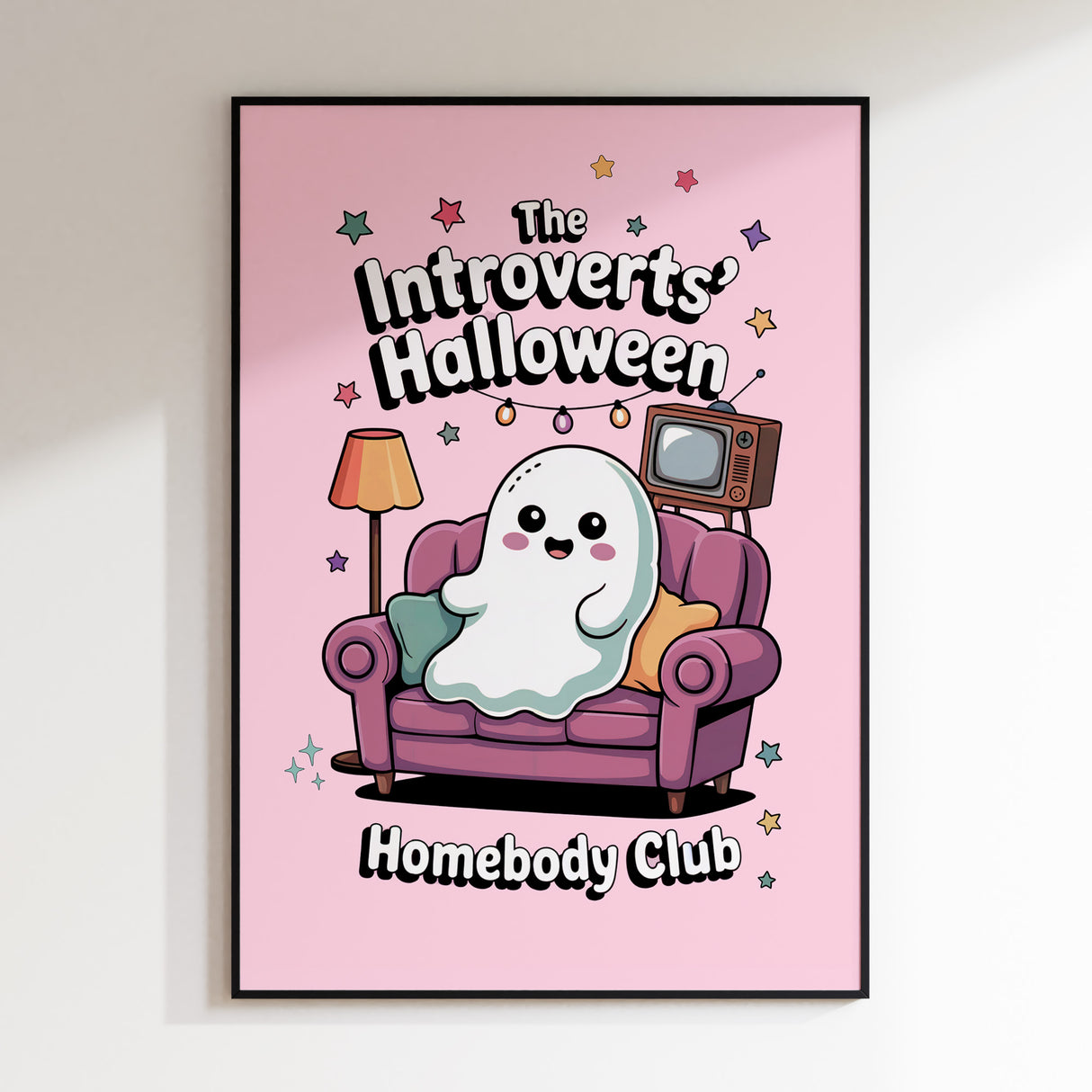 Pink Homebody Portrait