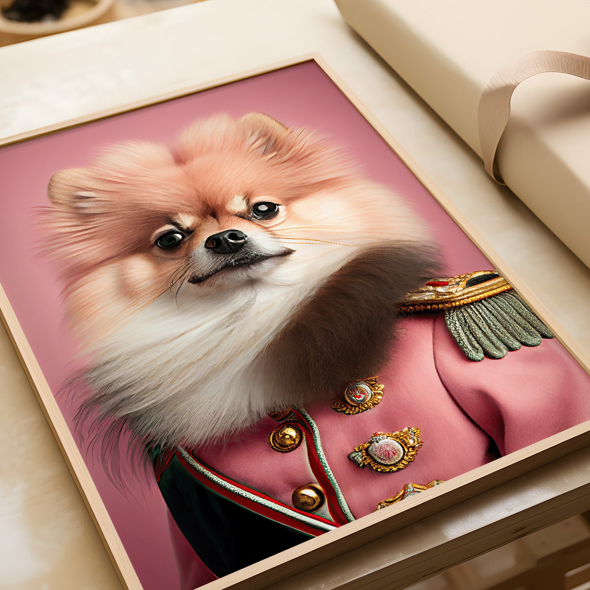 Barkley the Pomeranian - Pup Parade Print