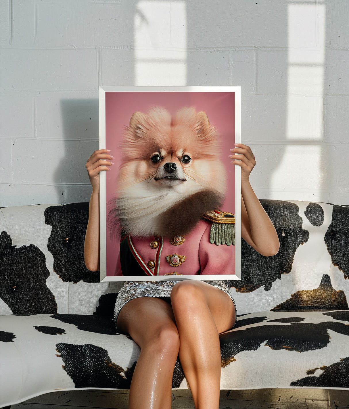 Barkley the Pomeranian - Pup Parade Print