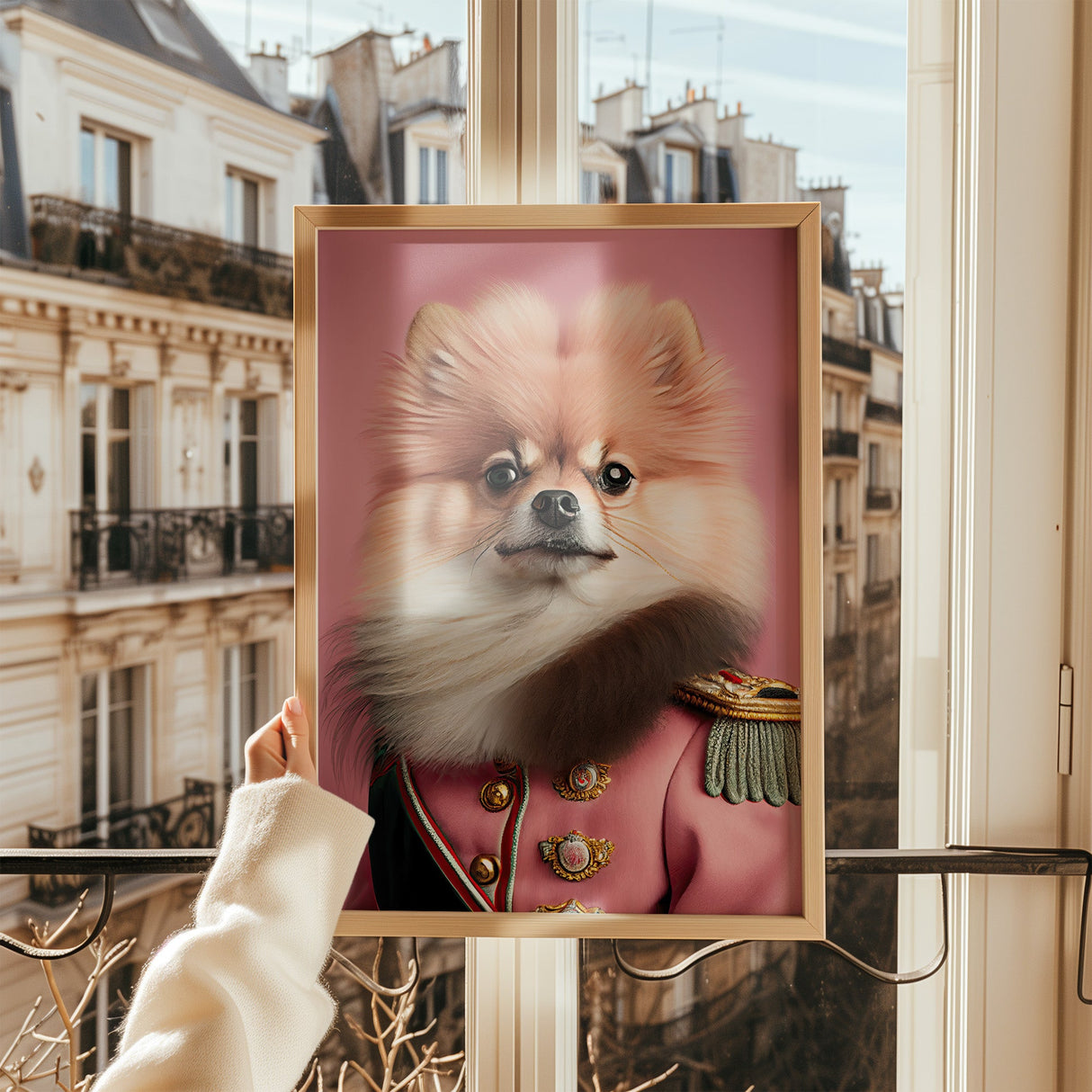 Barkley the Pomeranian - Pup Parade Print