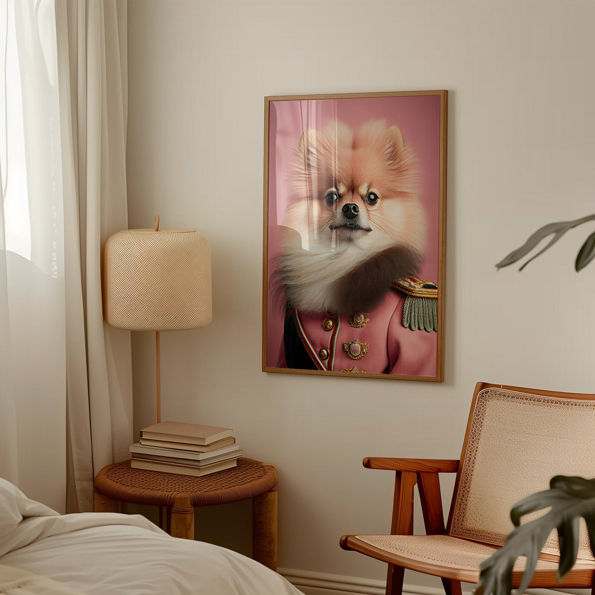 Barkley the Pomeranian - Pup Parade Print