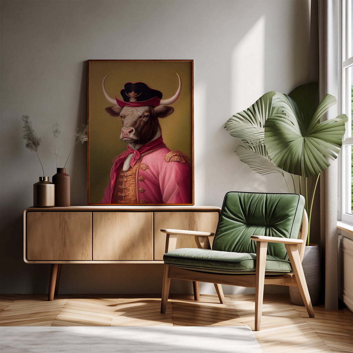 Big Mac the Bull - Pink Parade