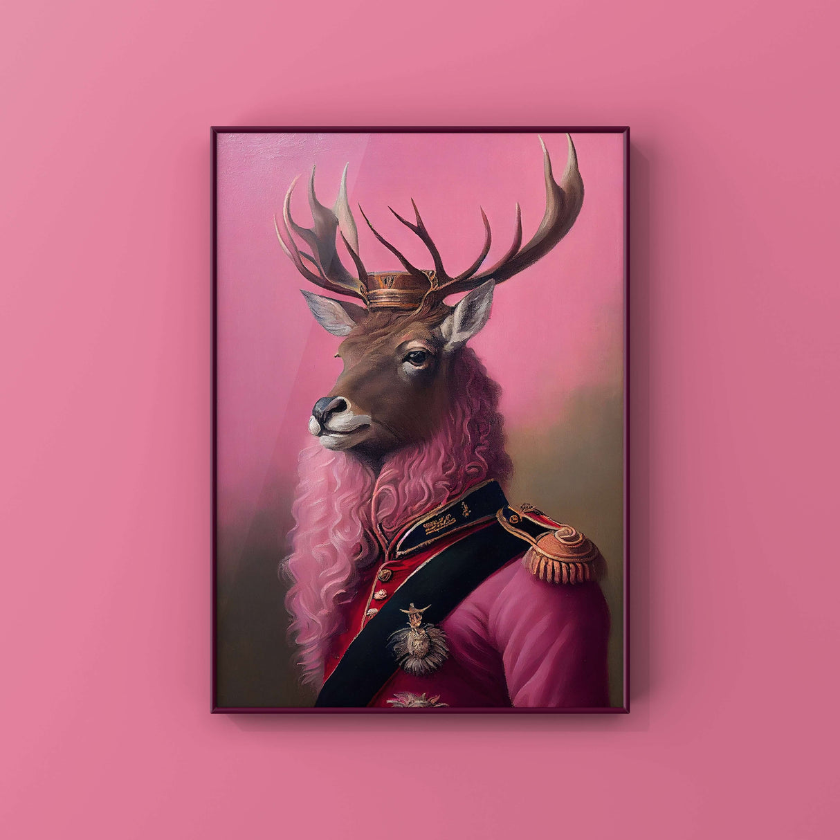 Stevie the Stag - Pink Parade