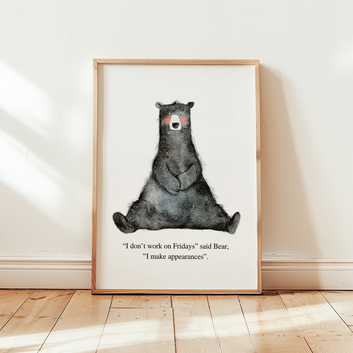 I don’t work on Fridays Print