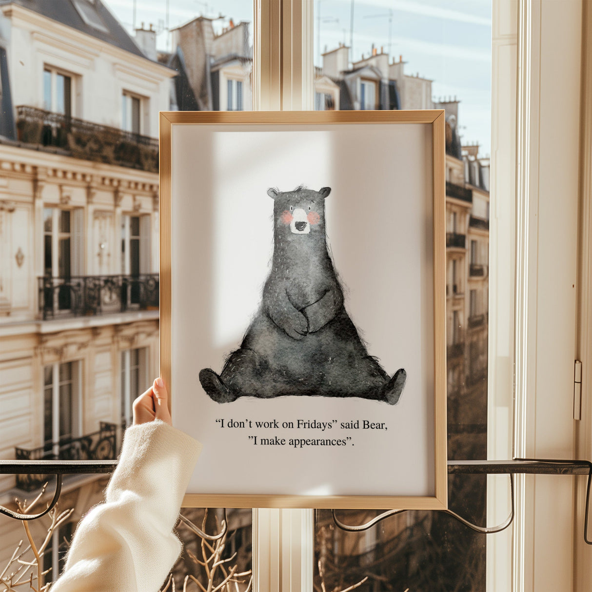 I don’t work on Fridays Print