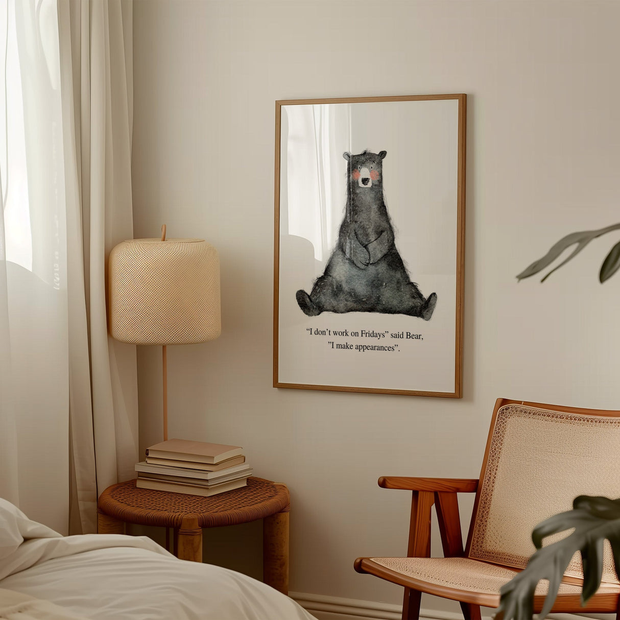 I don’t work on Fridays Print