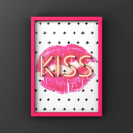Neon Kiss Punk Haus