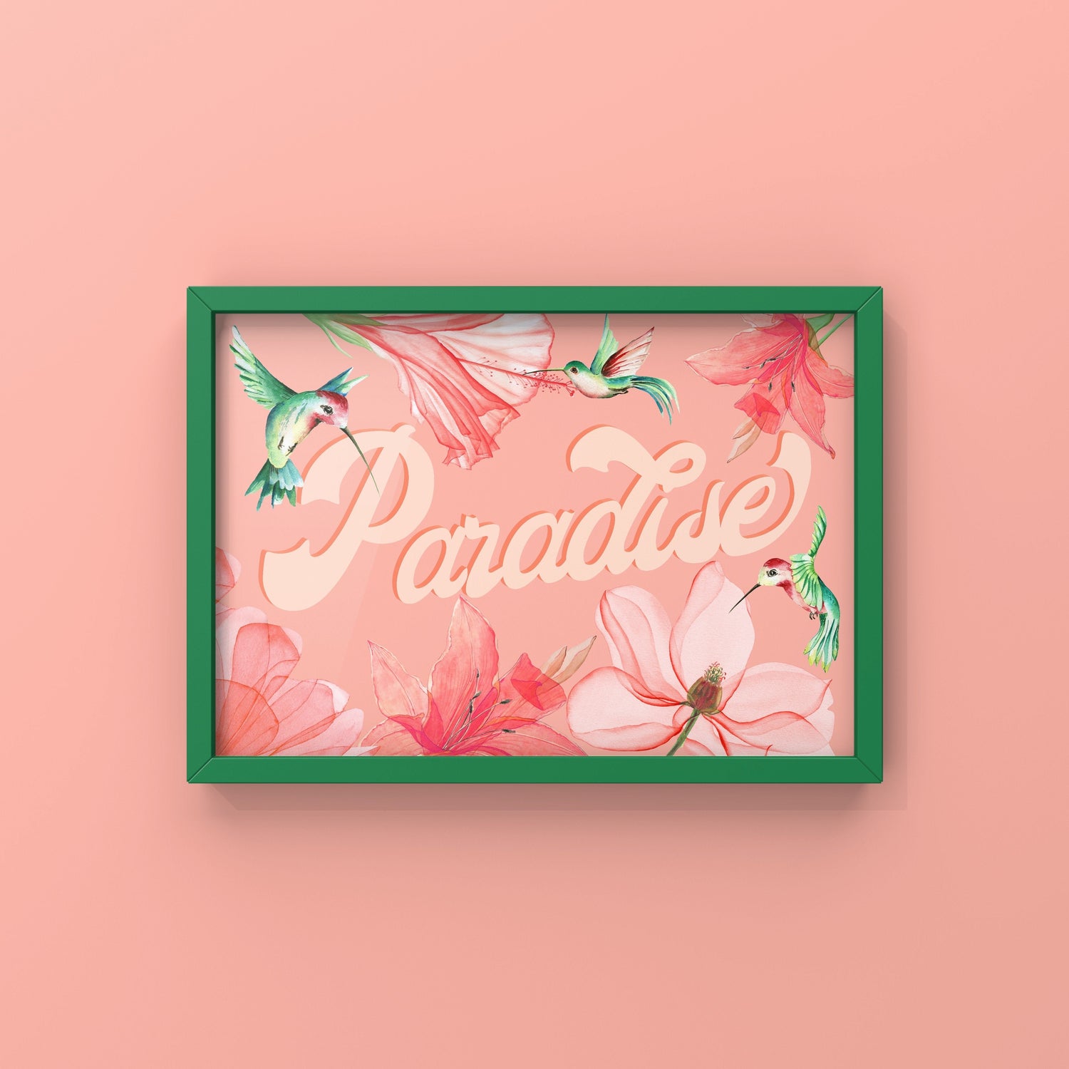 Welcome To Paradise (Pink) Punk Haus