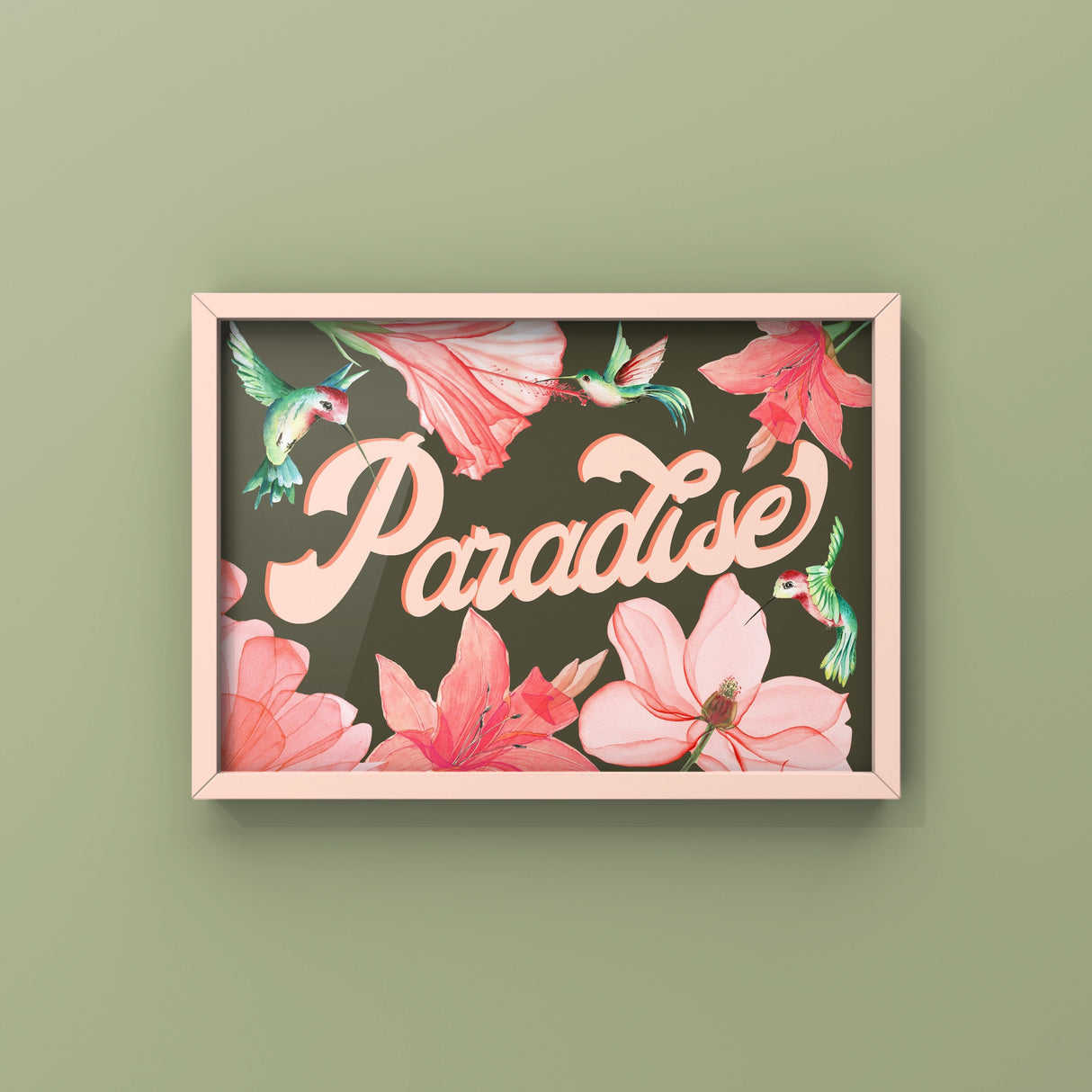 Welcome To Paradise (Khaki) Punk Haus