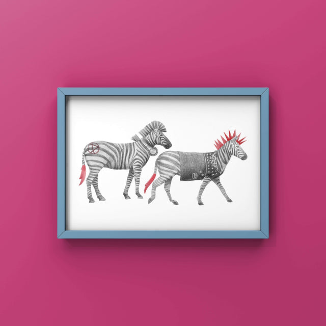 Zebra Parade Punk Haus