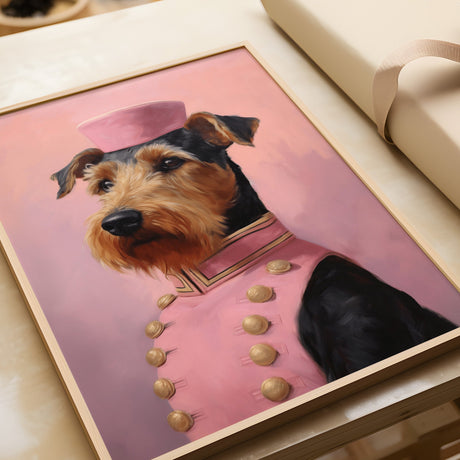 Arnie The Airedale Terrier