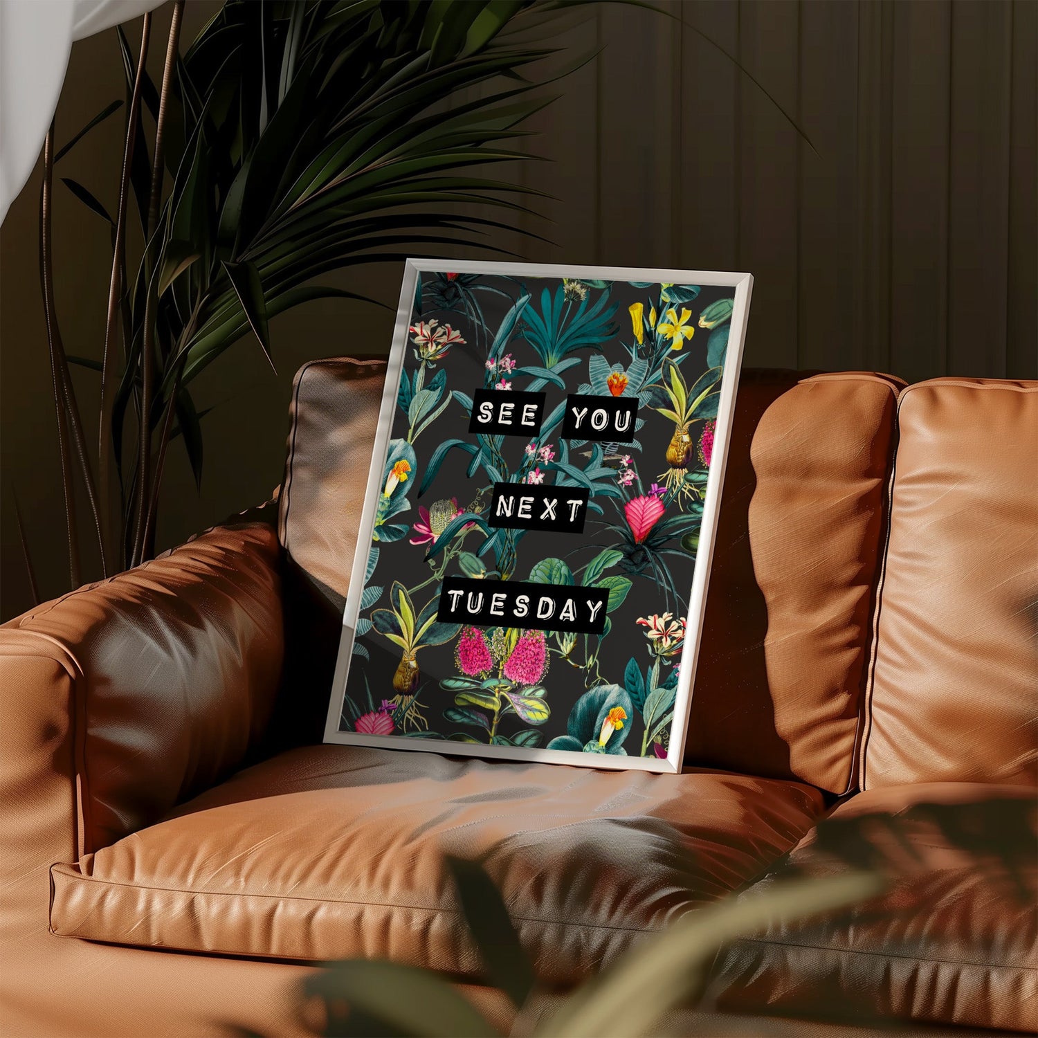 See You Next Tuesday (Black) Print