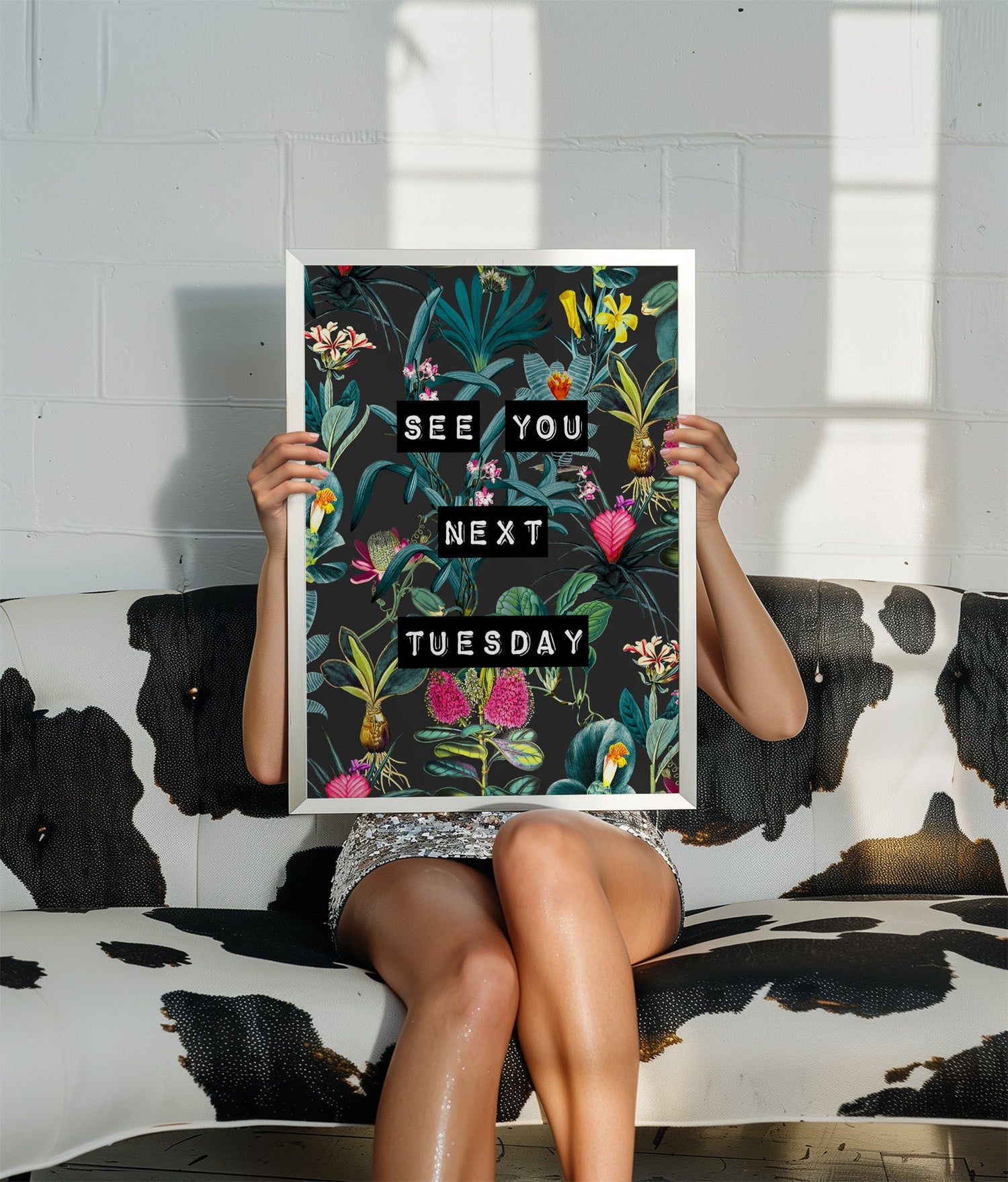 See You Next Tuesday (Black) Print