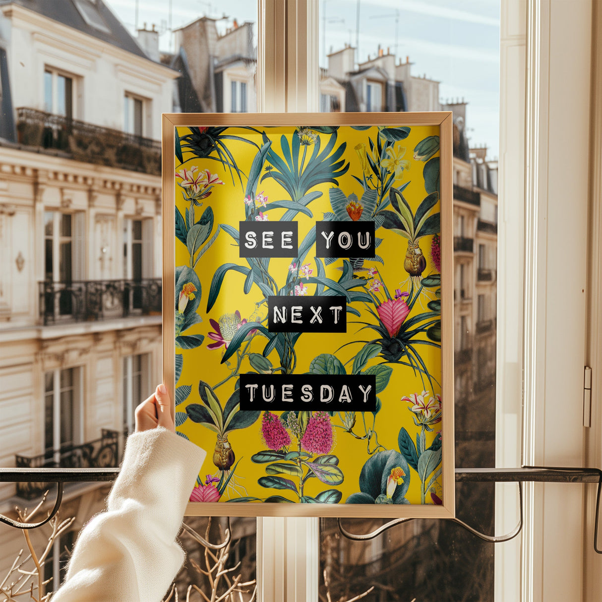 See You Next Tuesday (Yellow) Print