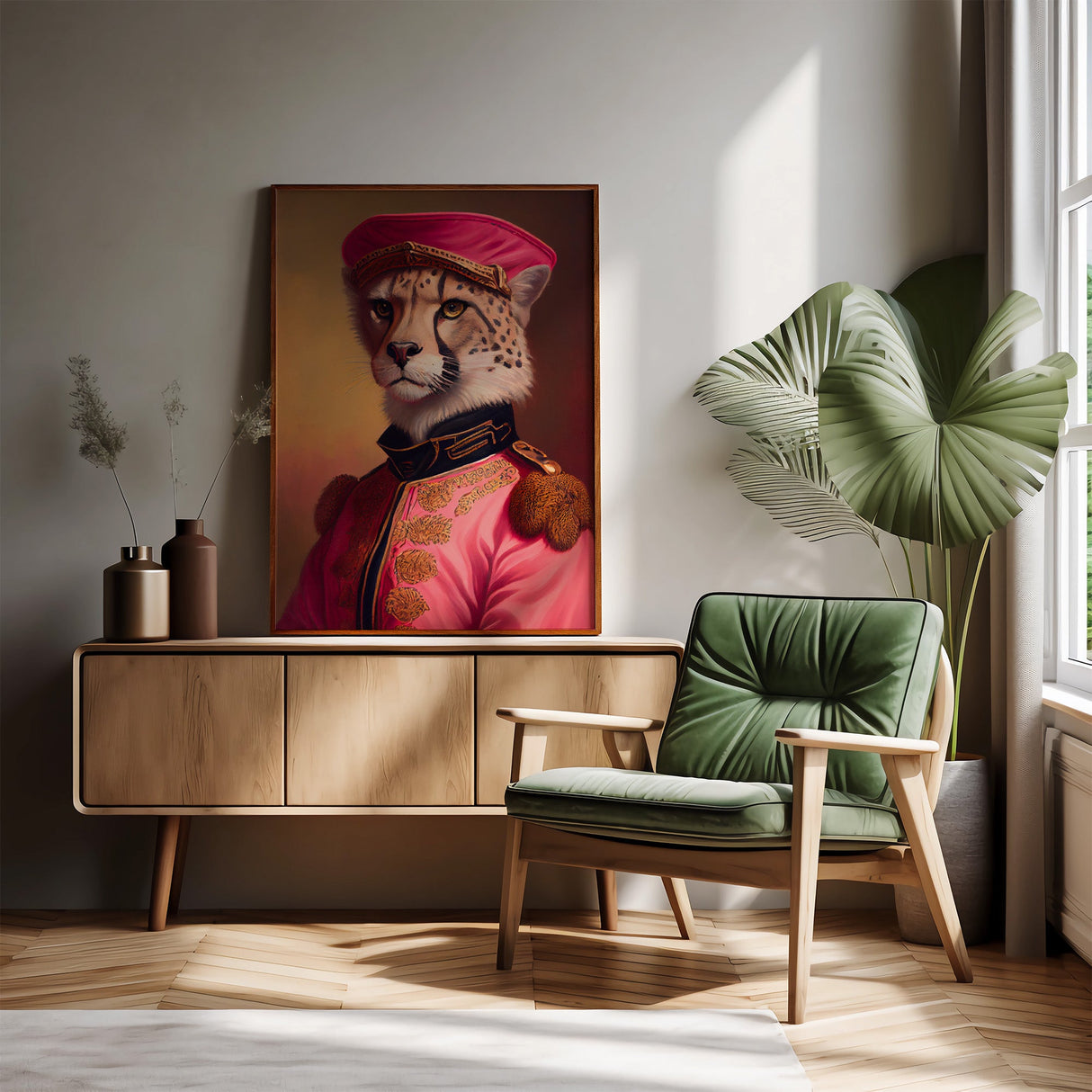 Charlie the Cheetah - Pink Parade