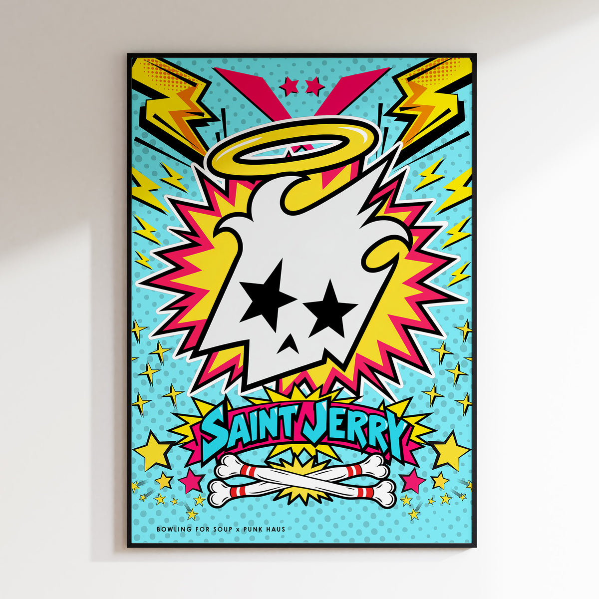Bowling For Soup x Punk Haus - Saint Jerry Limited Edition Art Print