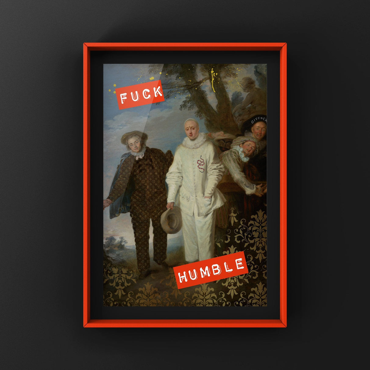 Fu#* Humble Print Punk Haus