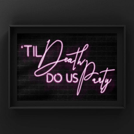Til Death Do Us Party Print Punk Haus