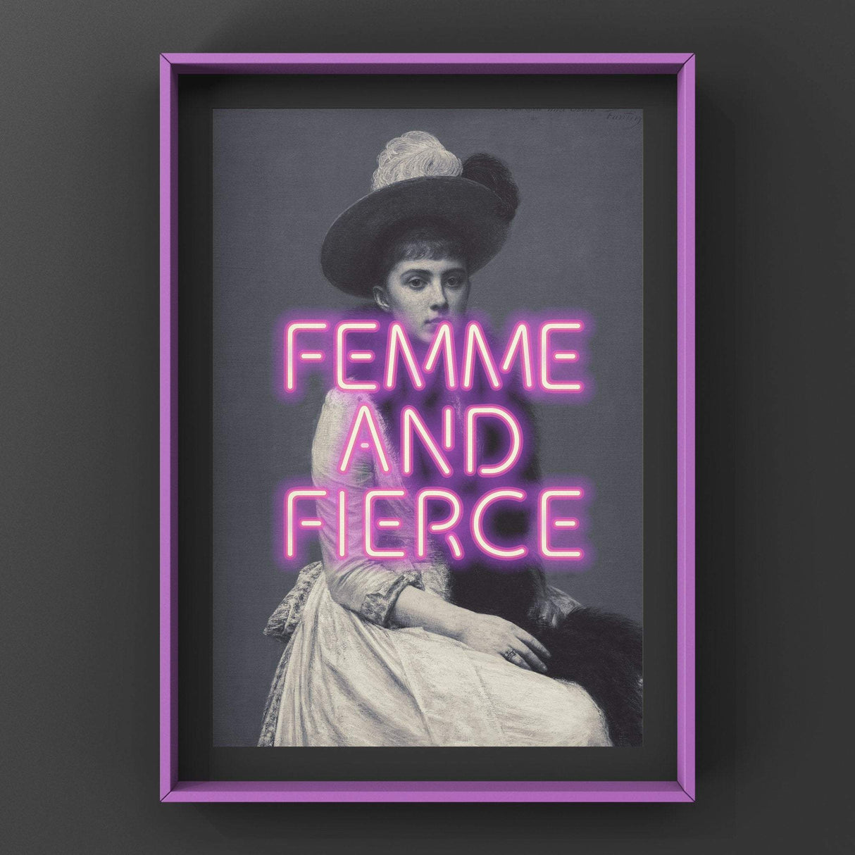 Femme And Fierce Print Punk Haus