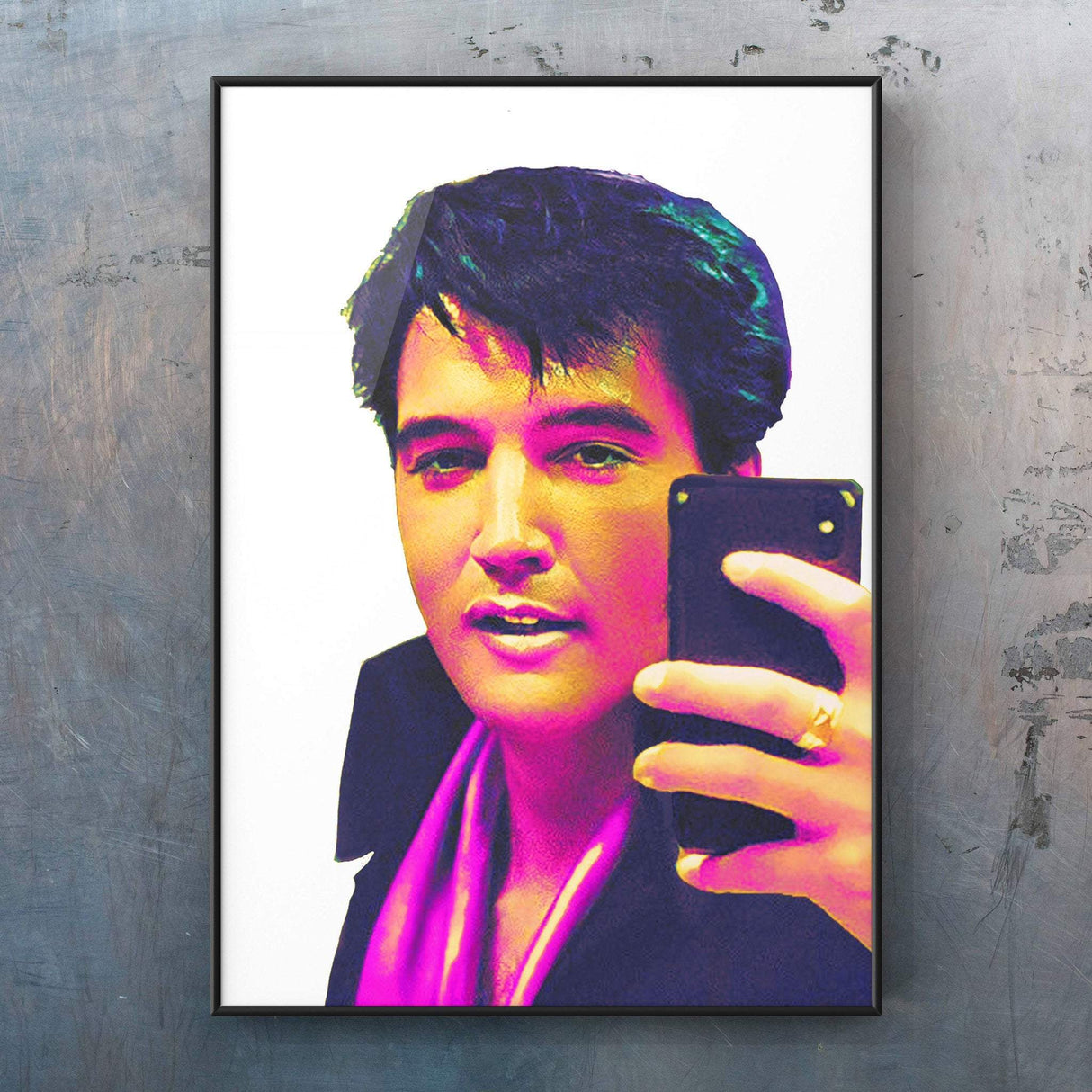 SelfiElvis Print Punk Haus