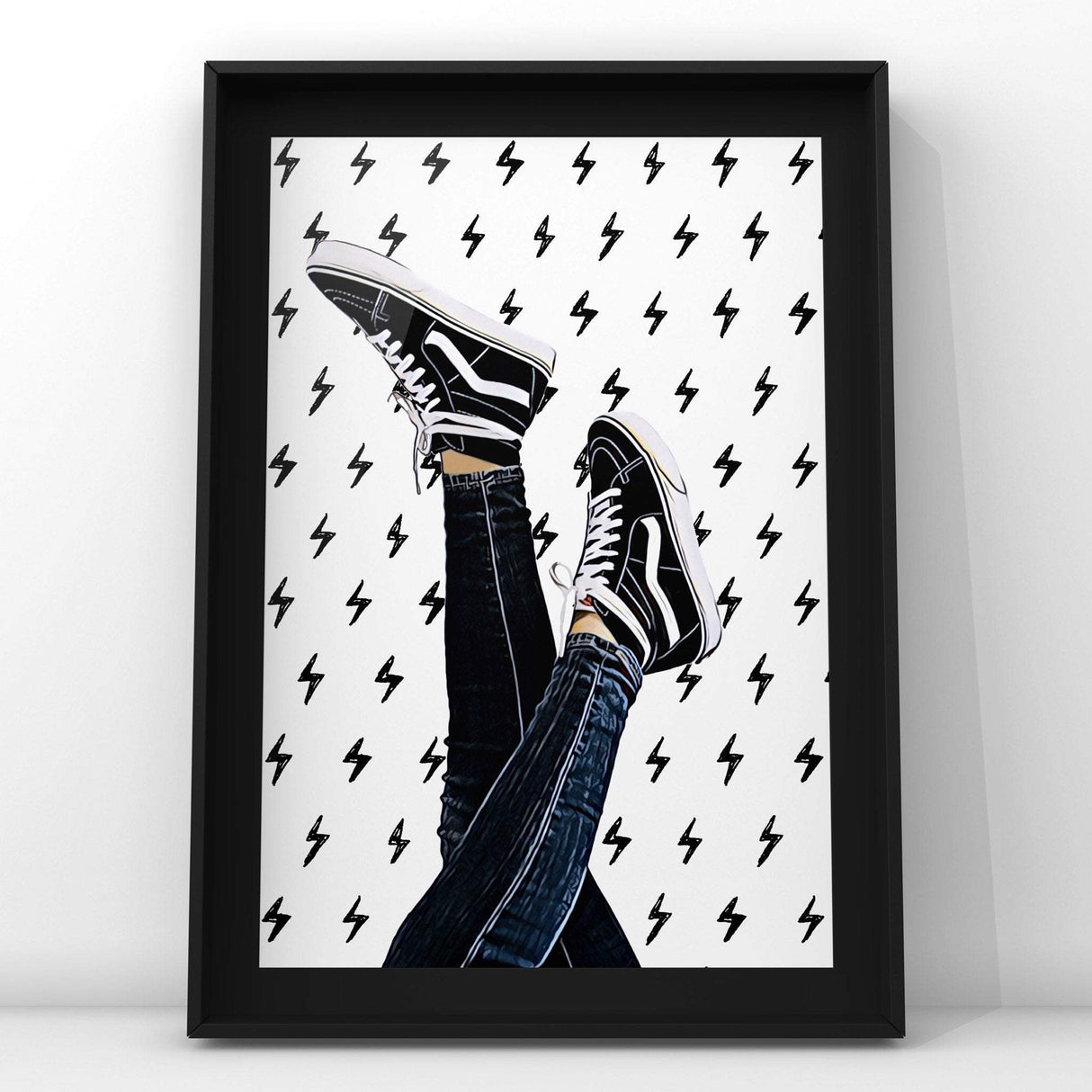 Just for Kicks (Lightning) Print Punk Haus