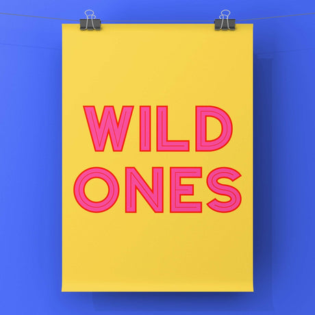 Wild Ones Print Punk Haus