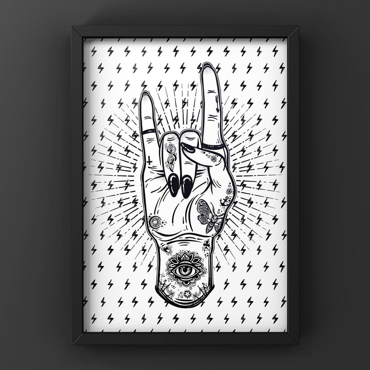 Devil Nancy (Lightning Bolt) Print Punk Haus