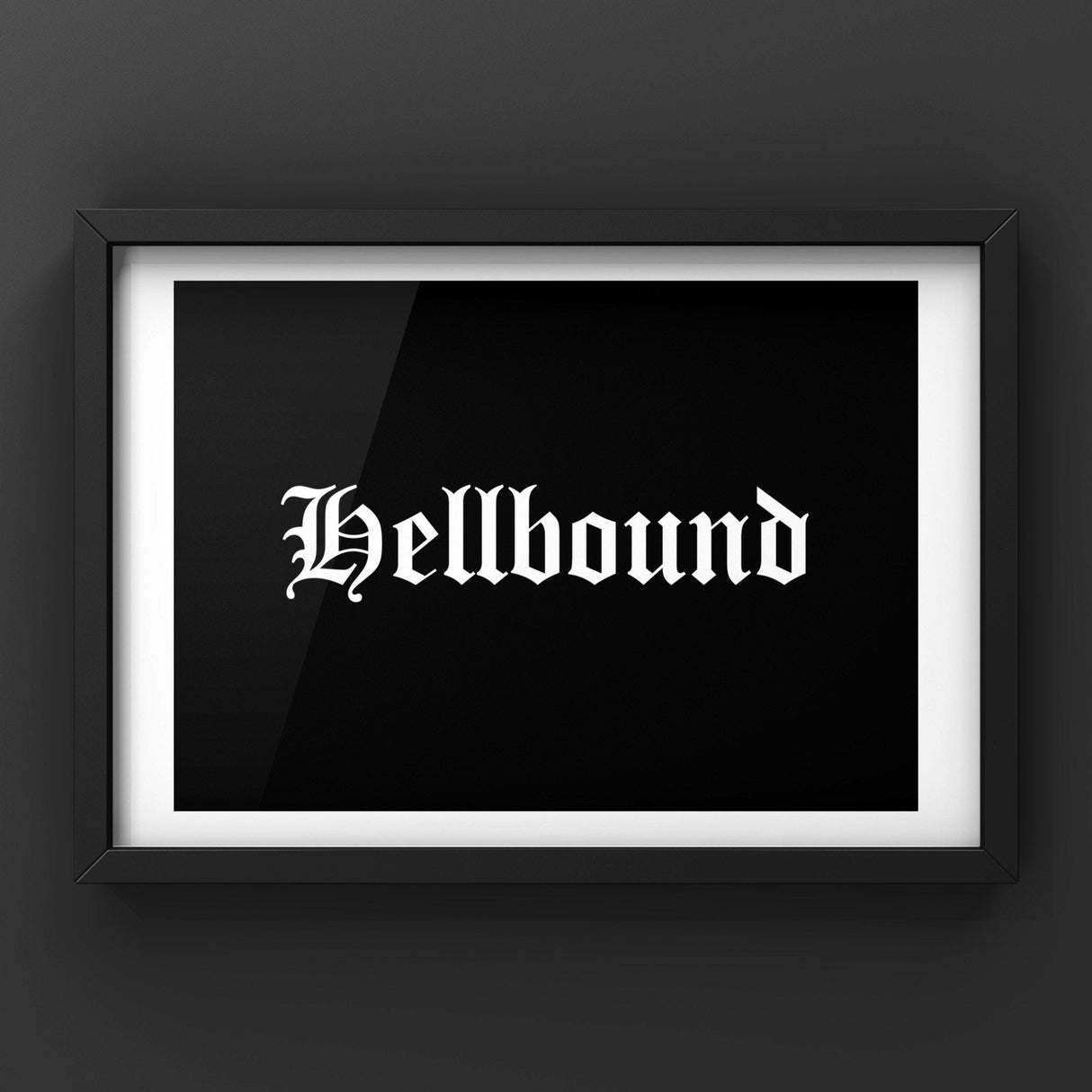 Hellbound Print Punk Haus