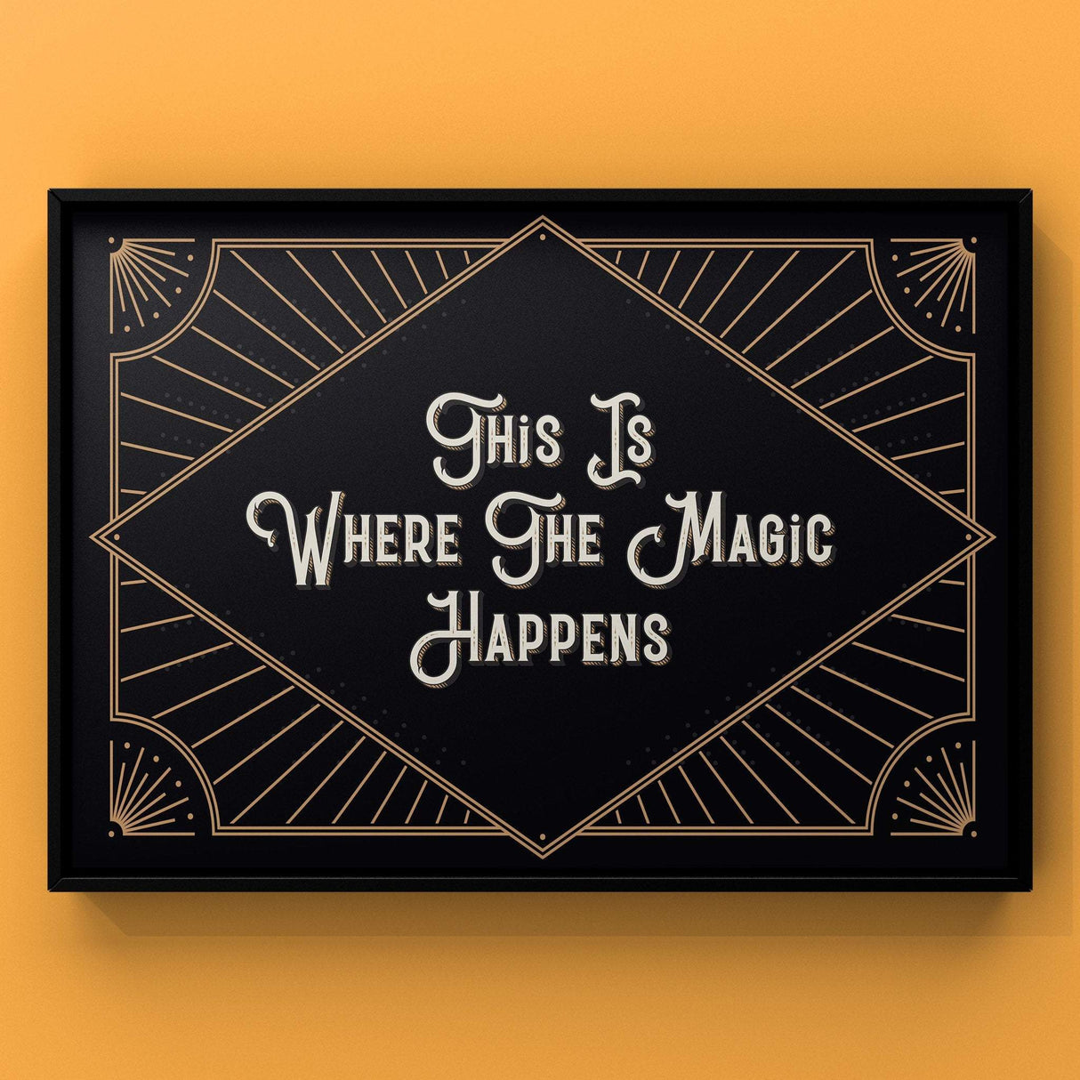 This Is Where The Magic Happens Print Punk Haus