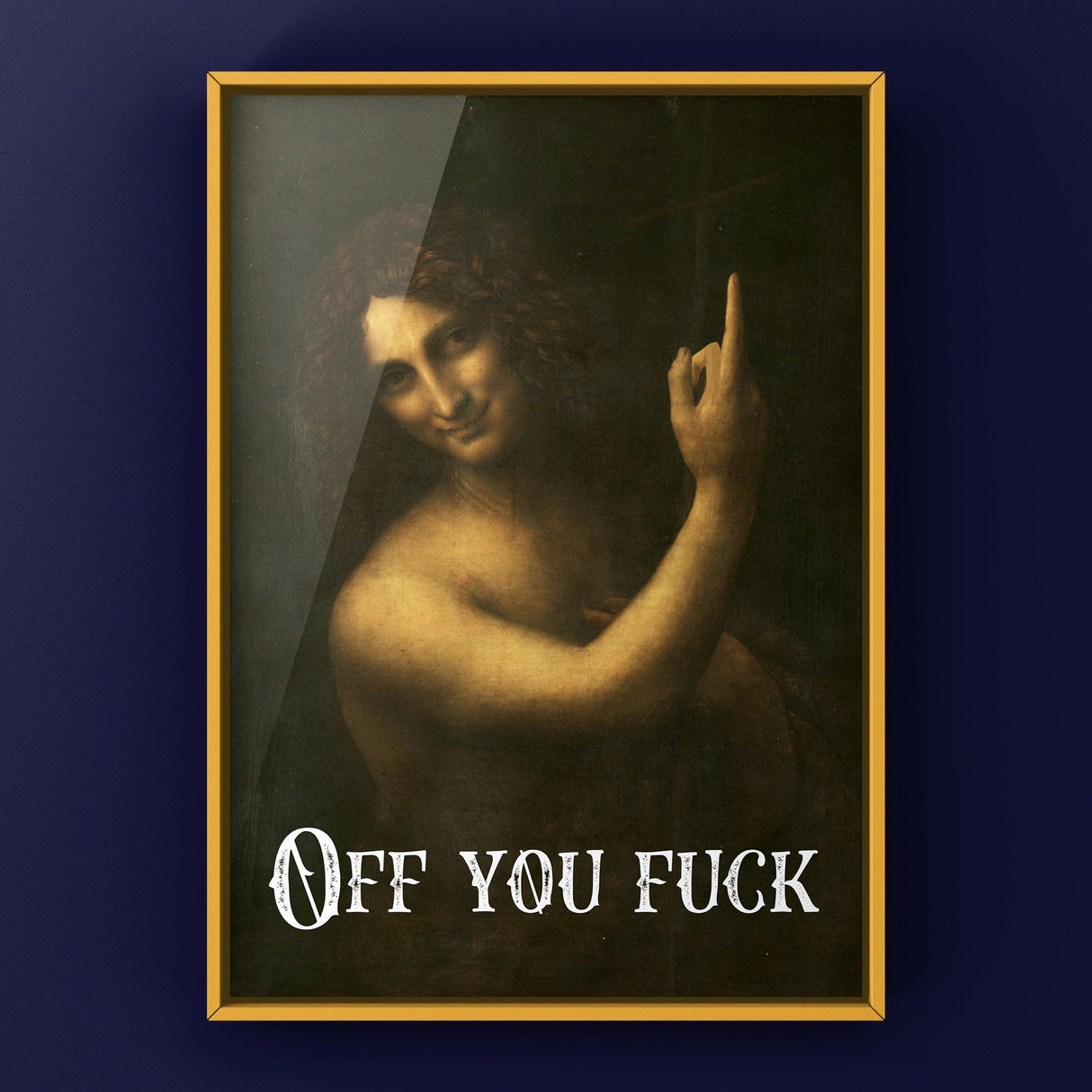 Off You Fu#* Print Punk Haus