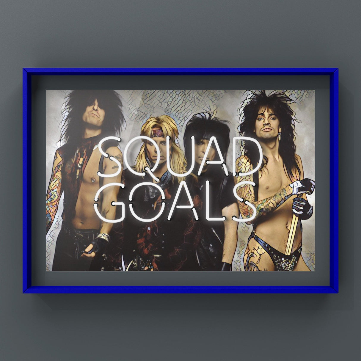 Squad Goals For Him Print Punk Haus