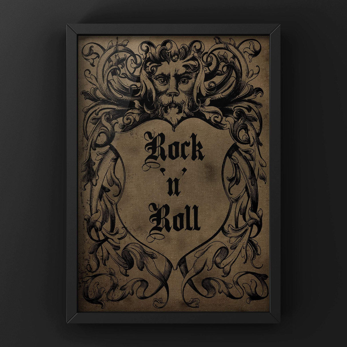 Rock n Roll Print Punk Haus