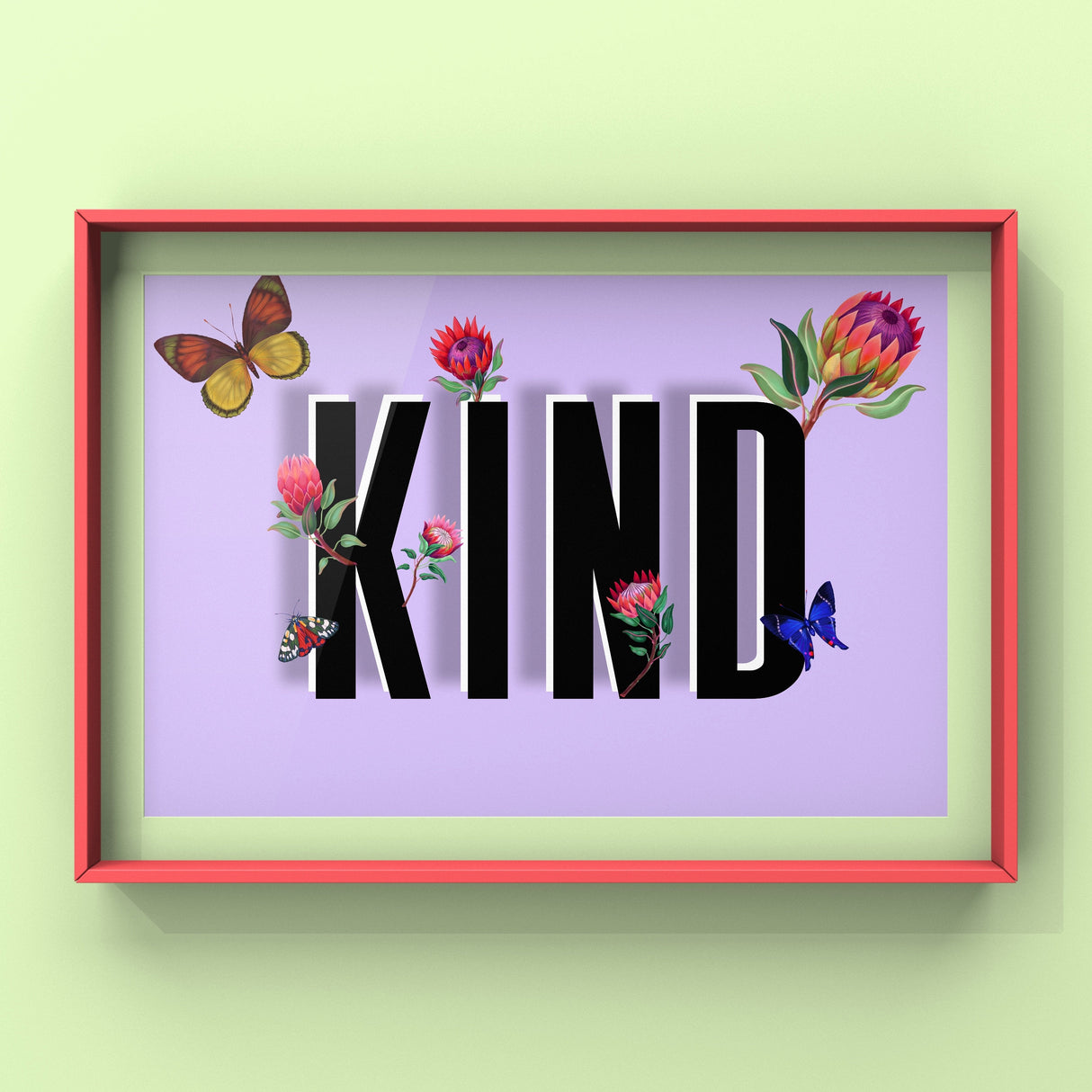 Be Kind Print Punk Haus
