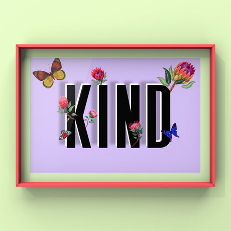 Be Kind Print Punk Haus
