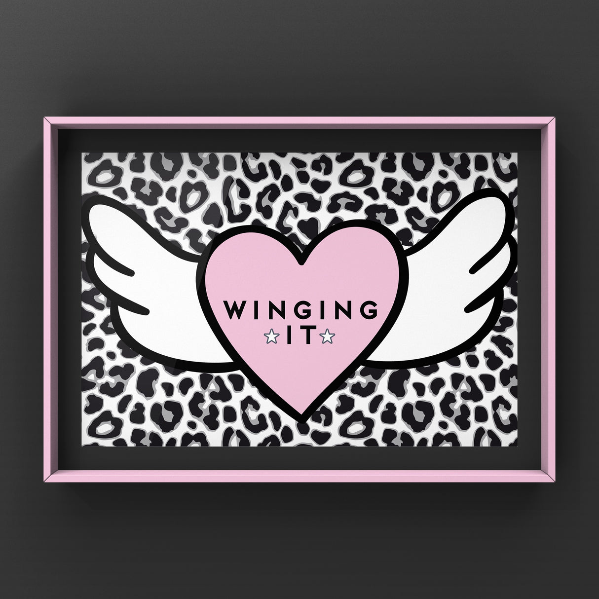 Winging It - Dark Leopard Punk Haus