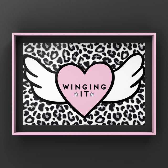 Winging It - Dark Leopard Punk Haus
