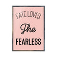 Fate Loves The Fearless Print Punk Haus