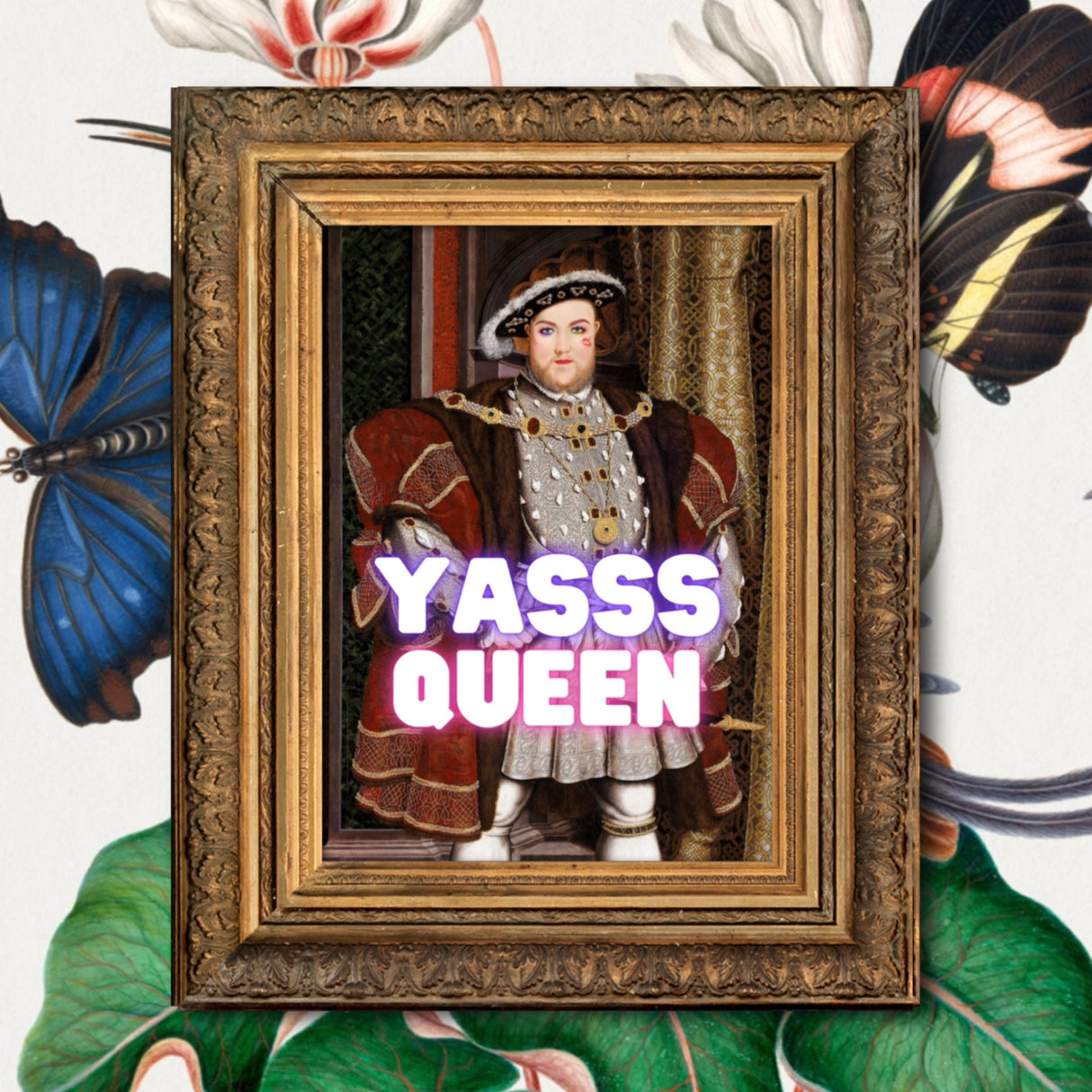 Yasss Queen Print Punk Haus