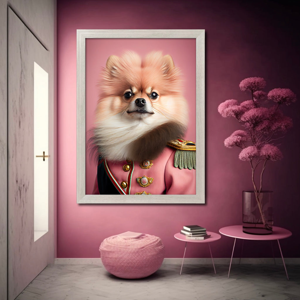 Pomeranian pink sale