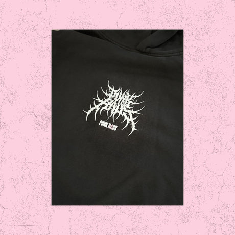 Punk Haus Death Metal Logo Hoodie