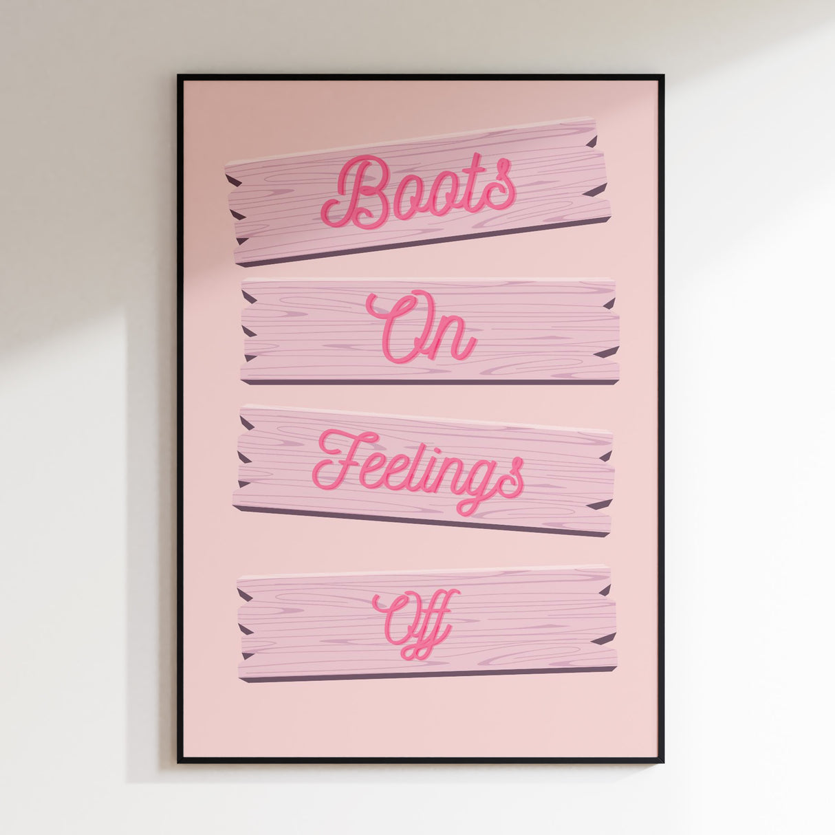 Boots On Feelings Off